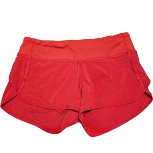 GUC Lululemon Speed Shorts. Sz 4.